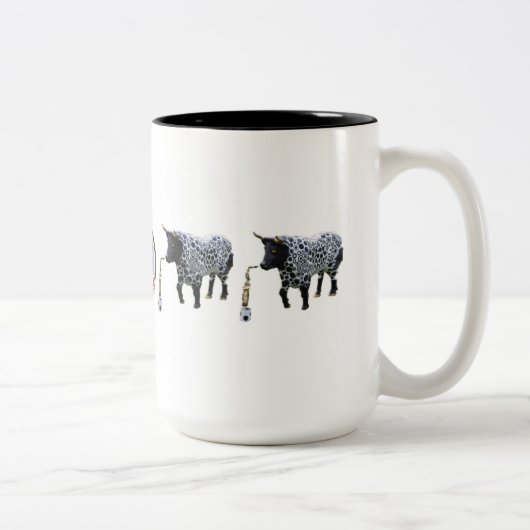 "Billy Jazzy Ox" 15 oz mok (Rechts)