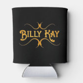 Billy Kay Blue Shirt Koelbox Blikjeskoeler (Achterkant)