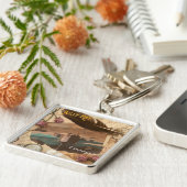 Billy Kay Classics Button Sleutelhanger (Zijkant)