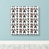 Billy Kay Photo Tour Logo Wrapped Canvas Prints (Insitu (Houten vloer))