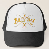 Billy Kay Yellow Logo Trucker Hats Trucker Pet (Voorkant)