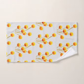 Billy knoop gele bloemen modern bad handdoek (Handdoek)