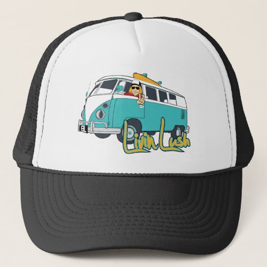 Billy Lush "Retro" Trucker Hat Pet (Voorkant)
