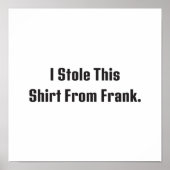 Billy Madison ik heb dit Shirt van Frank gestolen Poster (Voorkant)