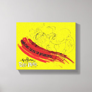 Billy & Mandy - Evolutie neemt geen gevangenen in  Canvas Afdruk