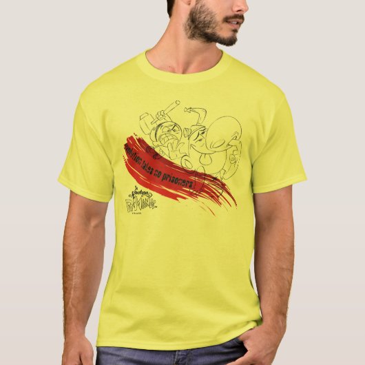 Billy & Mandy - Evolutie neemt geen gevangenen in  T-shirt (Voorkant)