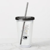 Billy & Mandy - Onbaatzucht om te weerstaan Acryl Drinkbeker (Achterkant)