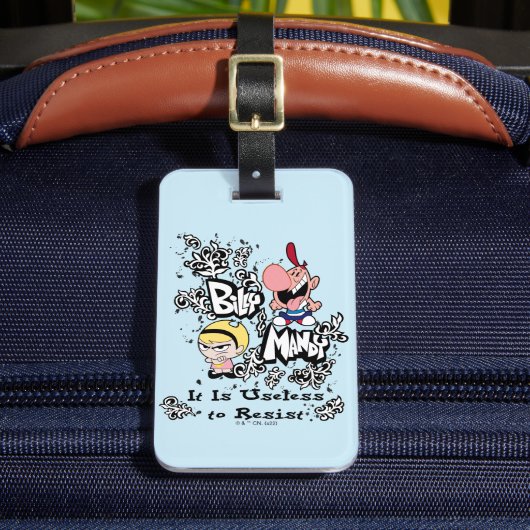 Billy & Mandy - Onbaatzucht om te weerstaan Bagagelabel (Voorkant Insitu 2)