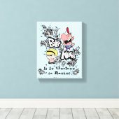 Billy & Mandy - Onbaatzucht om te weerstaan Canvas Afdruk (Insitu (Houten vloer))