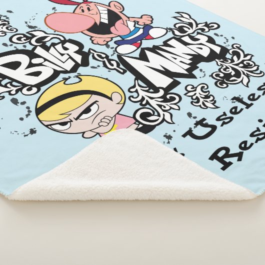 Billy & Mandy - Onbaatzucht om te weerstaan Sherpa Deken (3/4)