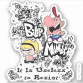 Billy & Mandy - Onbaatzucht om te weerstaan Sticker (Voorkant)