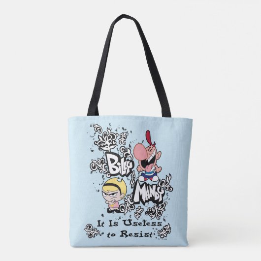 Billy & Mandy - Onbaatzucht om te weerstaan Tote Bag (Achterkant)