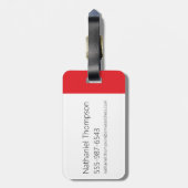 Billy & Mandy - Vernietig ons allemaal Bagagelabel (Achterkant verticaal)