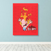 Billy & Mandy - Vernietig ons allemaal Canvas Afdruk (Insitu (Houten vloer))