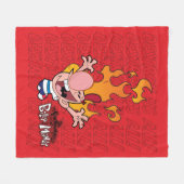 Billy & Mandy - Vernietig ons allemaal Fleece Deken (Voorkant (Horizontaal))