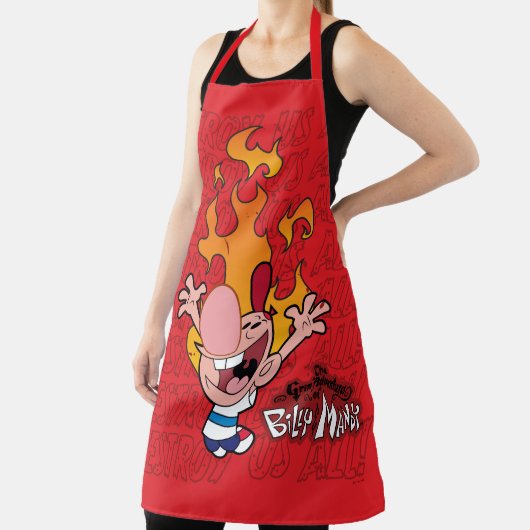 Billy & Mandy - Vernietig ons allemaal Schort (Insitu)