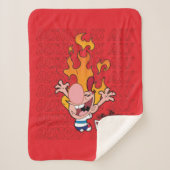 Billy & Mandy - Vernietig ons allemaal Sherpa Deken (Voorkant)