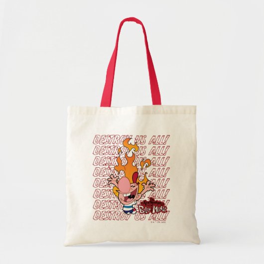 Billy & Mandy - Vernietig ons allemaal Tote Bag (Voorkant)