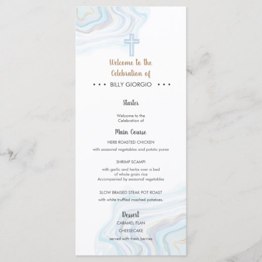 Billy Menu (Voorkant)