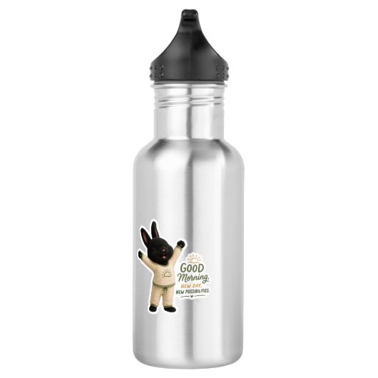 Billy Ochtend Stretch Knuffel Konijn Waterfles (Rechts)