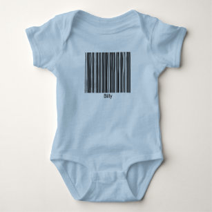 Billy Personalized Functional Barcode T-shirt