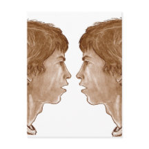 Billy ... Portret met dubbel profiel 2004