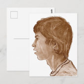 Billy ... Profielportret 2004 Briefkaart (Voorkant / Achterkant)