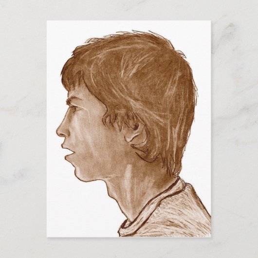 Billy ... Profielportret 2004 Briefkaart (Voorkant)