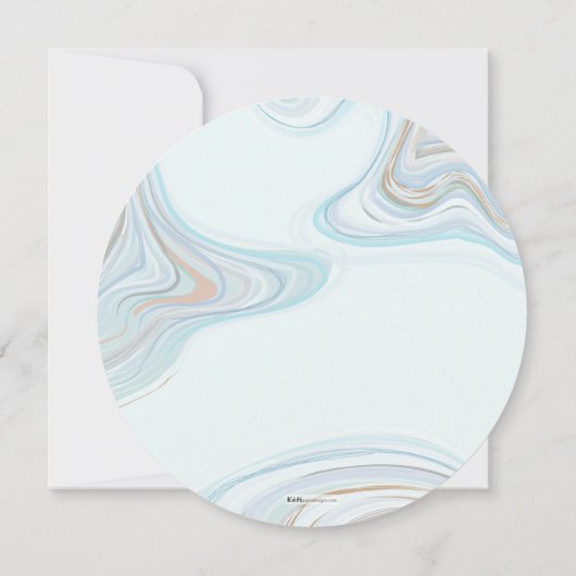 Billy Ronde Uitnodiging (Achterkant)