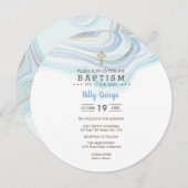 Billy Ronde Uitnodiging (Voorkant / Achterkant)