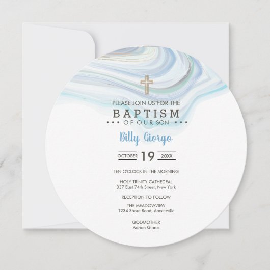 Billy Ronde Uitnodiging (Voorkant)