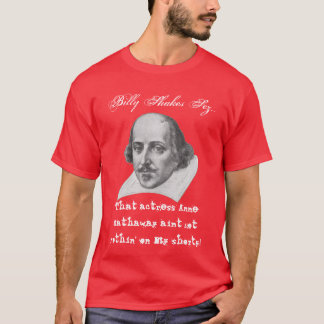 Billy Shakes' Shorty Dark T-shirt