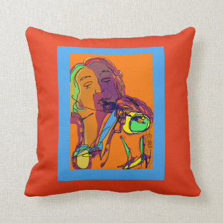 "Billy" speelt de Horn Pillow af Kussen