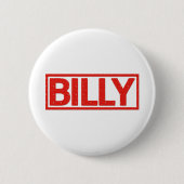 Billy Stamp Ronde Button 5,7 Cm (Voorkant)