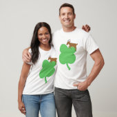 Billy Swags Wit St. Patricks Geit Thema T-shirt (Unisex)