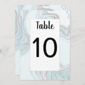 Billy Tafel Nummer Kaart (Voorkant / Achterkant)