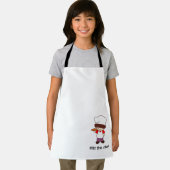 Billy the Chef Apron for Kid with Masterchef Print Schort (Insitu)