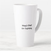 Billy the Chef Masterchef Print Latte Mug Latte Mok (Rechterhoek)