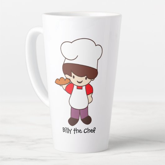 Billy the Chef Masterchef Print Latte Mug Latte Mok (Linkerhoek)