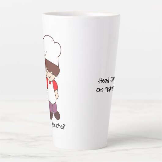 Billy the Chef Masterchef Print Latte Mug Latte Mok (Voorkant)
