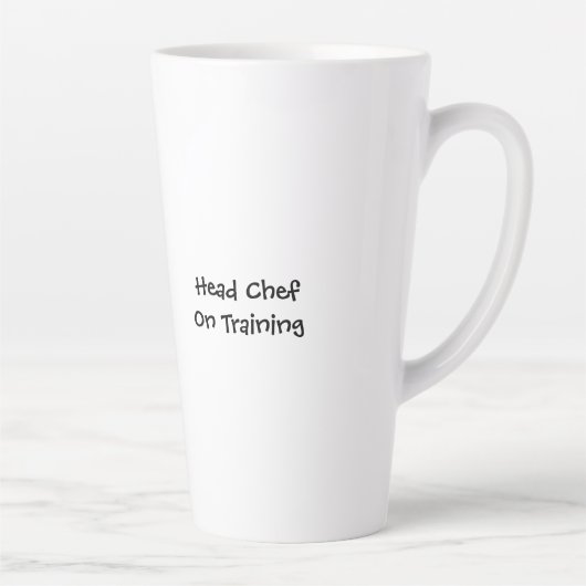 Billy the Chef Masterchef Print Latte Mug Latte Mok (Rechts)
