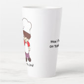 Billy the Chef Masterchef Print Latte Mug Mok (Voorkant)