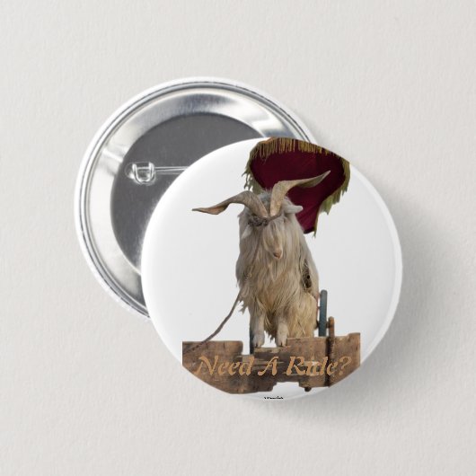 Billy The Goat Button (Voorkant /achterkant)