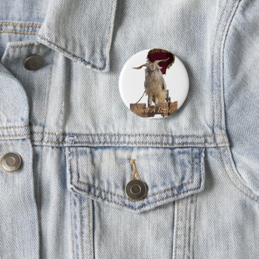 Billy The Goat Button (In situ)