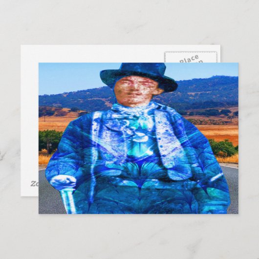 Billy the Kid Briefkaart (Voorkant / Achterkant)