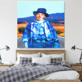 Billy the Kid Canvas Afdruk (Insitu (Slaapkamer))