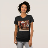 Billy The Kid? Grappige Geit Cartoon T-shirt (Voorkant volledig)