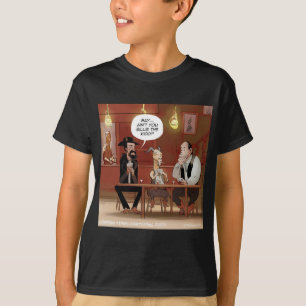 Billy The Kid? Grappige Geit Cartoon T-shirt