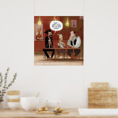 Billy The Kid? Grappige Geitenposter Poster (Keuken)