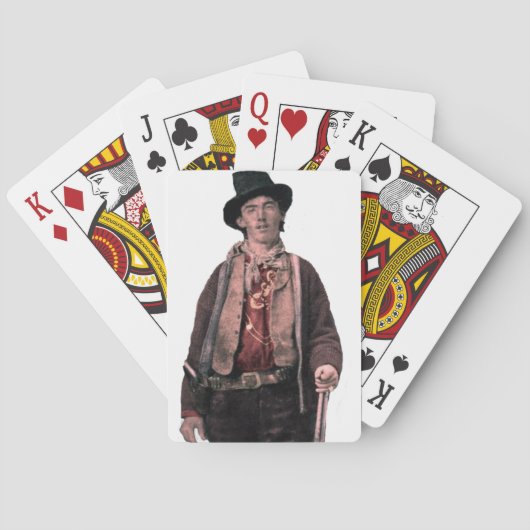 Billy the Kid Pokerkaarten (Achterkant)